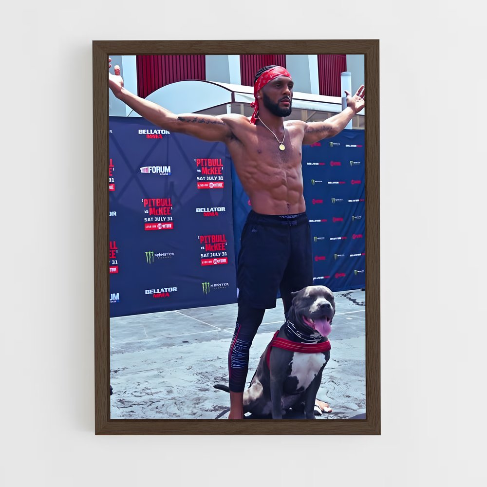 Poster mckee figé – affiche MMA (vue 5)